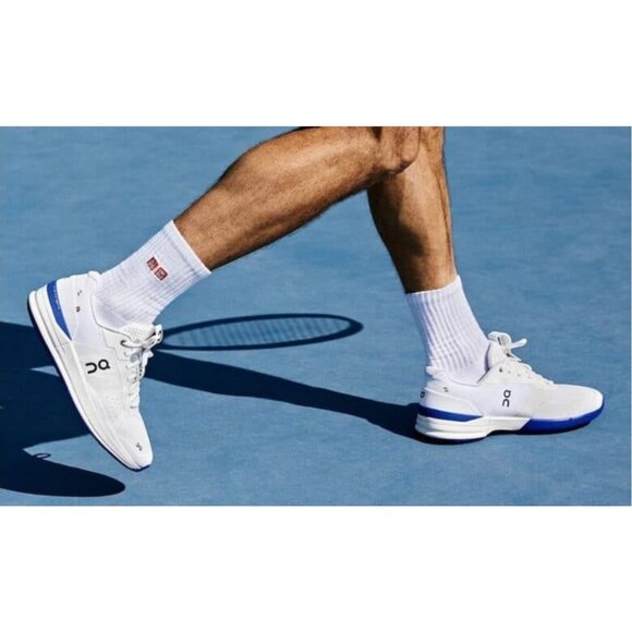 Size 12 - On The Roger Pro White Indigo sneakers men - Picture 13 of 13